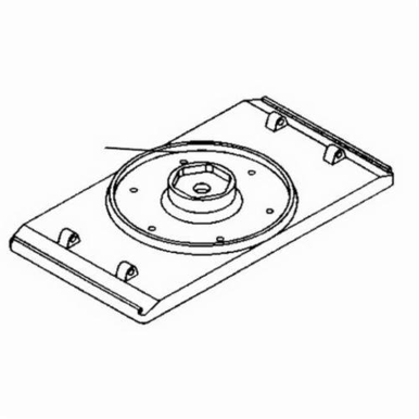 Dynabrade® 57825 Pad Top, For Use With Dynabug® 57800 and 57802 Sanders
