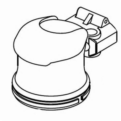 Dynabrade® 57882 Housing, For Use With Dynabug® 57810 Non-Vacuum Orbital Sander