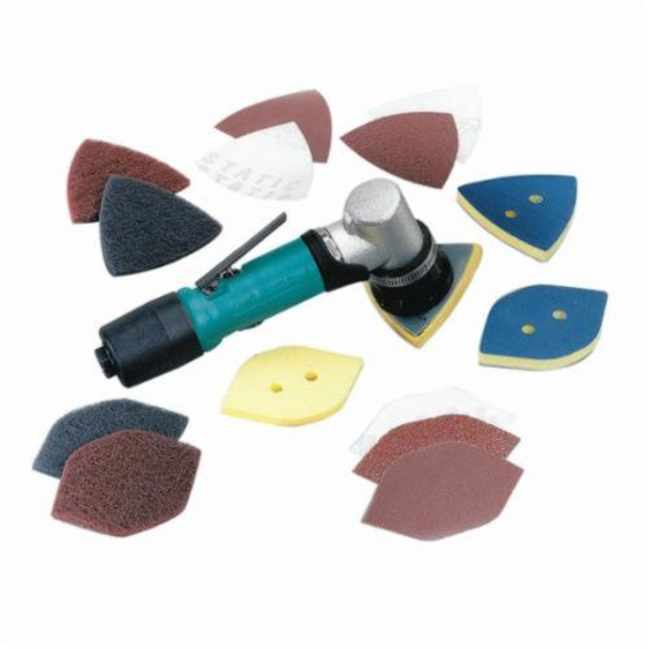 Dynabrade® Dynafine® 57910 Non-Vacuum Finishing Sander Versatility Kit, 2-7/8 x 3-1/8 in, 0.12 hp, 20 scfm, 90 psi