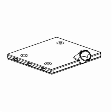 Dynabrade® 57972 Vacuum Plate Assembly, For Use With Dynabug® 57928 and 57929 T Vacuum Sanders