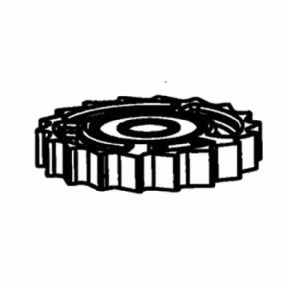 Dynabrade® 57981 Turbine Wheel Assembly, For Use With Dynabug® 57920 and 57923 T Sanders