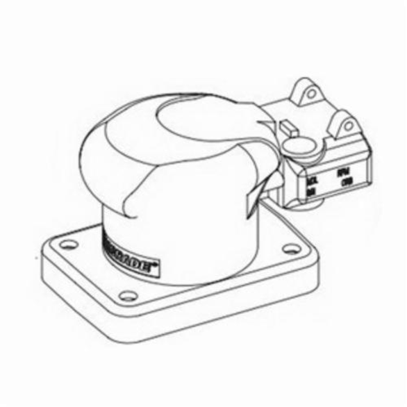 Dynabrade® 58065 Housing, For Use With Dynabug® II 58505 and 58506 Air Orbital Sanders