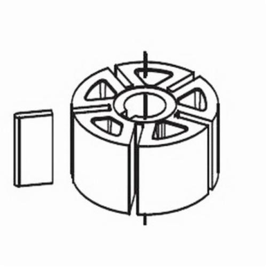 Dynabrade® 59083 Felt Washer, For Use With 96620 Motor Tune Up Kit