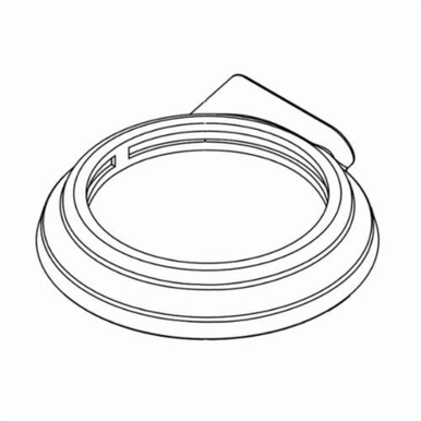 Dynabrade® 69363 Vacuum Shroud, For Use With Dynorbital® 69113 and 69114 Silver Supreme Sanders