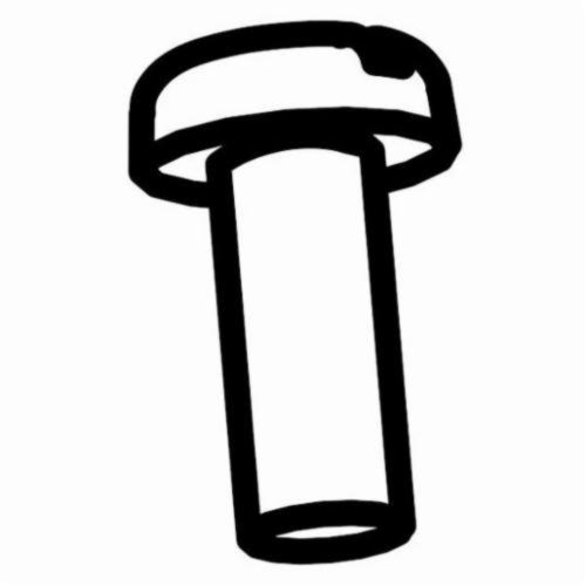 Dynabrade® 60114 Screw, For Use With 60051 and 60052 Wrenchless Pencil Grinders