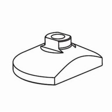 Dynabrade® 61351 Adapter, For Use With 51582 and 51583 Electric Random Orbital Sanders