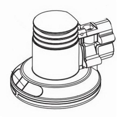 Dynabrade® 64469 Housing Assembly, For Use With 58455 Non-Vacuum Random Orbital Buffer