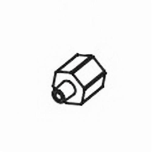 Dynabrade® 64937 Air Inlet, 1/4 in FNPT x 1/8 in MNPT, For Use With Dynabrade® 64860 and 64861 Versatility Grinders