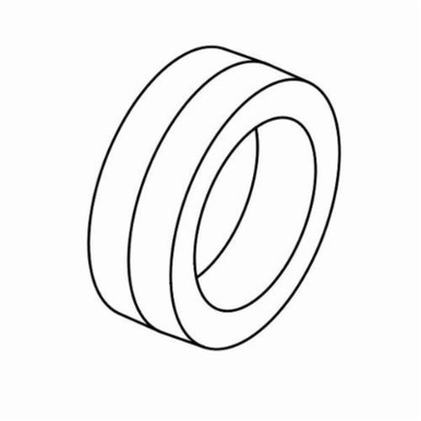 Dynabrade® 65557 Crowned Pulley, For Use With Dynabrade® 64881 Versatility Bench Grinder