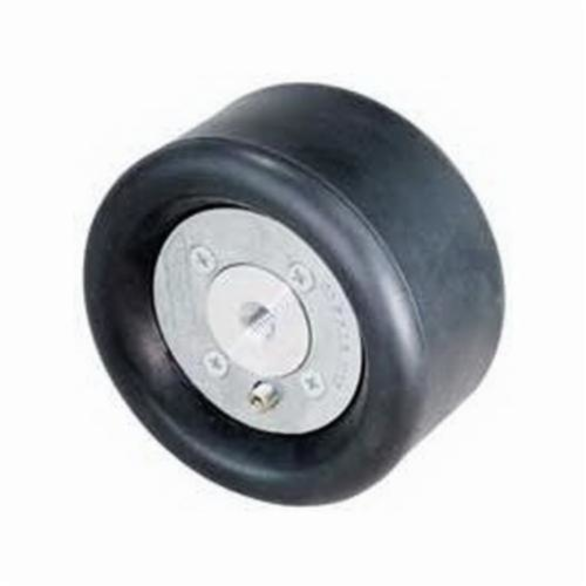 Dynabrade® Dynacushion® 92848 Heavy Duty Pneumatic Wheel, 2-1/4 x 9-5/8 in Belt, 3 in Dia, 2-1/4 in W Wheel, Rubber