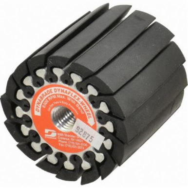 Dynabrade® Dynaflex™ 92875 Expander Wheel, 5/8-11 Female, 3-1/2 in L Arbor Spindle, 3 in Dia x 3 in W Belt