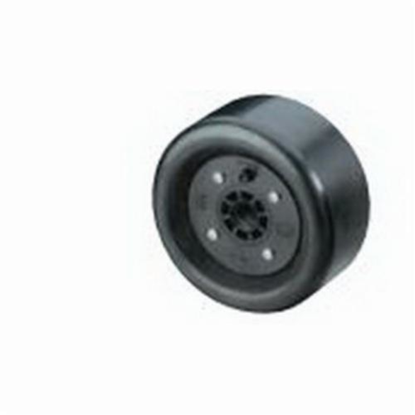 Dynabrade® Dynacushion® 92936 Standard Pneumatic Wheel, 1/2 to 3/4 in Arbor, 5 in Dia x 2-3/4 in W Wheel, Rubber