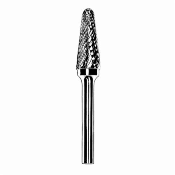 Dynabrade® DynaBurr SL-42 Abrasive Burr, Taper Radius (Shape SL), 1/8 in Dia, Double Cut