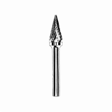 Dynabrade® DynaBurr SM-42 Abrasive Burr, Cone-Pointed (Shape SM), 1/8 in Dia, Double Cut