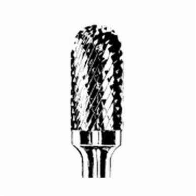 Dynabrade® DynaBurr SC-3 Abrasive Burr, Cylindrical-Radius End (Shape SC), 9 mm Dia, Double Cut