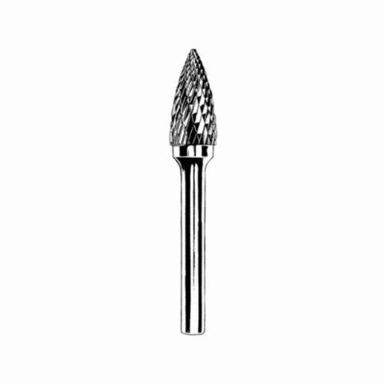 Dynabrade® DynaBurr SG-44 Abrasive Burr, Tree Pointed (Shape SG), 3 mm Dia, Double Cut
