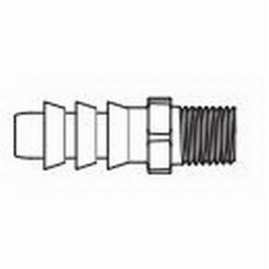 Dynabrade® 93627 Non-Reusable Air Line Fitting, 3/8 in NPT