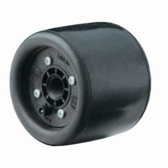 Dynabrade® 94500 Standard Rubber Wheel, For Use With Dynisher® 13401 and 13450 Air Finishing Tools, Rubber
