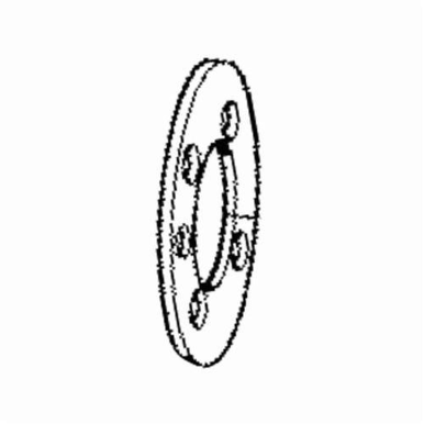 Dynabrade® 98071 End Plate, 1/2-13 Arbor, For Use With Dynacushion® 92858 Aluminum Hub Pneumatic Wheel