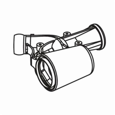Dynabrade® 94532 Vacuum Adaptor, For Use With B0769 Vacuum Disc Sander