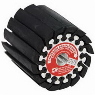 Dynabrade® Dynaflex™ 94564 Expander Wheel, 5/8-11 Female, 1-1/2 in L Arbor Spindle, 5 in Dia x 1 in W Belt and Wheel