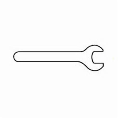 Dynabrade® 94925 Pin Wrench, 4 mm Pin with 32 mm Spacing, For Use With 50320 Pistol Grip Disc Sander