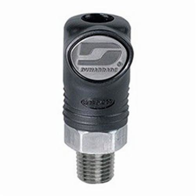 Dynabrade® 94960 Composite Style Coupler, 1/4 in FNPT, 83 scfm Air Flow, For Use With Non-Dynabrade Vacuum System