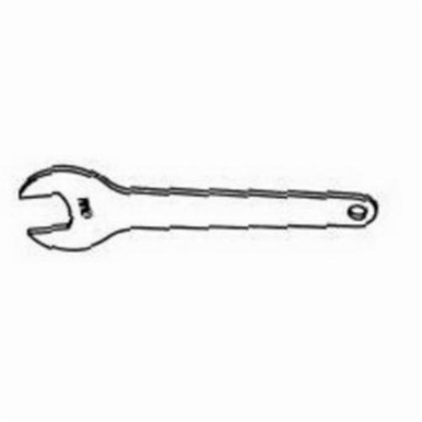 Dynabrade® 95263 Open End Wrench, 17 mm Jaw Capacity, For Use With 18240 Air Router