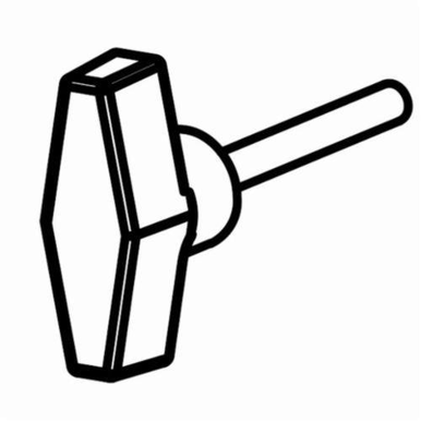 Dynabrade® 95314 Tracking Knob, For Use With 64500 Bandsaw Blade Grinder