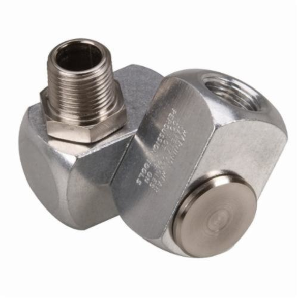 Dynabrade® Dynaswivel® 95462 Air Line Connector, 12 in NPT and Up to 46 to 65 scfm Air Flow, Aluminum