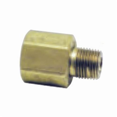 Dynabrade® 95713 Threaded Adaptor, 1/4 in FNPT x 1/8 in MNPT, 25 mm L, For Use With Dynafile® II 04037 Wet Air Motor