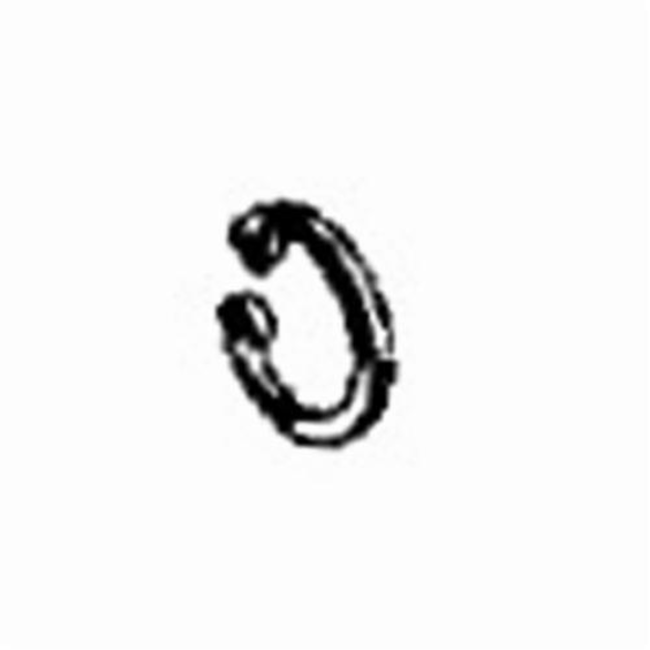 Dynabrade® 95998 Retaining Ring, For Use With 50348 Right Angle Air Disc Grinder