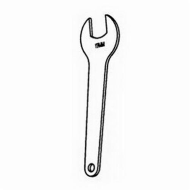 Dynabrade® 96032 Open End Wrench, 11/16 in Jaw Capacity, For Use With Dynabrade® Drop-In Air Motor