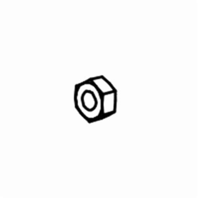 Dynabrade® 96335 Hex Nut, For Use With Dynafile® III 15360 Air Powered Abrasive Belt Tool