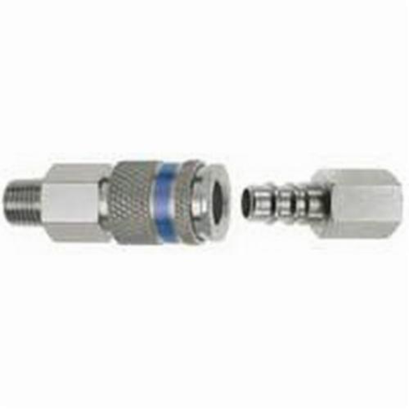 Dynabrade® 98276 Coupler, 1/2 in MNPT, 1/2 in FNPT Plug, 150 psi, -4 to 212 deg F, 138 scfm Air Flow