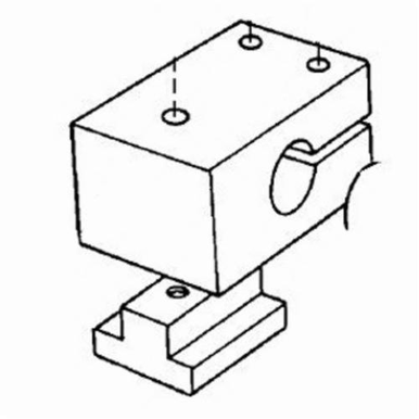 Dynabrade® 98493 T-Nut, For Use With 65750 and 65751 Precision Tool Post Grinder