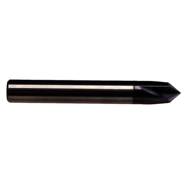 EMUGE 1715A.060500, 1/2 in, TiAlN, Carbide, Chamfer Mill