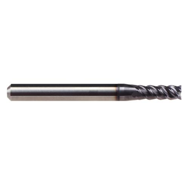 Emuge 1926A.006 Square End Mills 6mm Milling Dia, 13mm LOC, 57mm OAL, 4 Flutes, Carbide