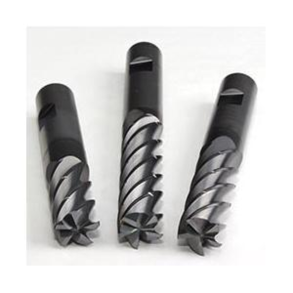 Emuge 2535L.016 Square End Mills 16mm Milling Dia, 4XD LOC, 128mm OAL, 5 Flutes, Carbide