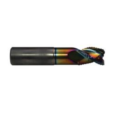 Emuge 2888Rz.0500 Square End Mills 1/2in Milling Dia, 5/8in LOC, 3-1/4in OAL, 3 Flutes, Carbide
