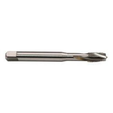 Emuge B0451000.0040 Rekord 1D-STEEL B0451000 Form C Reinforced Shank Spiral Flute Tap, Right Hand Cutting, M4x0.7 Thread, Modified Bottoming Chamfer, Right Hand Flute Direction, 3 Flutes, Bright, HSS-E