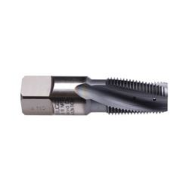 Emuge AW889300.5766 Rekord KEG R15-VA IKZN Form C Reinforced Shank Pipe Tap With Radial Coolant, 15 deg Helix
