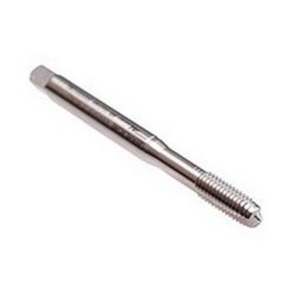 Emuge B0204500.0040 Rekord 1B-AL B0204500 Form C Reinforced Shank Straight Flute Spiral Point Tap, Right Hand Cutting, M4x0.7 Thread, Plug Chamfer, 2 Flutes, Bright, HSS-E