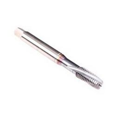 Emuge BU309600.5656 Rekord C-TI SELF-LOCK™ BU309600 Form D Reinforced Shank Spiral Flute Tap, Left Hand Cutting, 4-40 Thread, Plug Chamfer, Left Hand Flute Direction, 3 Flutes, TiCN Coated, HSS-E