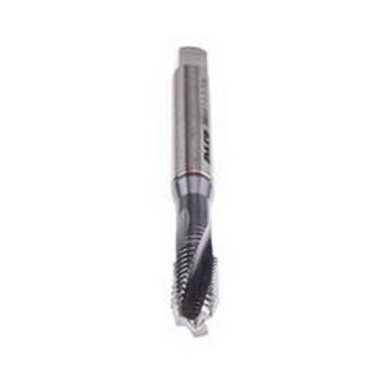 Emuge BU459611.5045 Rekord 1D-TI BU459611 Form C Slow Reinforced Shank Spiral Flute Tap, Right Hand Cutting, 3/8-24 Thread, Modified Bottoming Chamfer, Right Hand Flute Direction, 3 Flutes, TiCN Coated, HSS-E