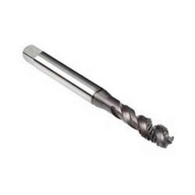 Emuge BU50C400.5009 Enorm 1-Z BU50C400 Form C Fast Reinforced Shank Spiral Flute Tap, Right Hand Cutting, 1/4-20 Thread, Modified Bottoming Chamfer, Right Hand Flute Direction, 3 Flutes, GLT-1 Coated, HSS-E