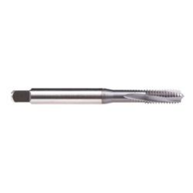 Emuge BU35J411.5009 Rekord 1DF-NI BU35J411 Form C Reinforced Shank Slow Helix Spiral Flute Tap, Right Hand Cutting, 1/4-20 Thread, Modified Bottoming Chamfer, Right Hand Flute Direction, 3 Flutes, TiCN Coated, HSS-E