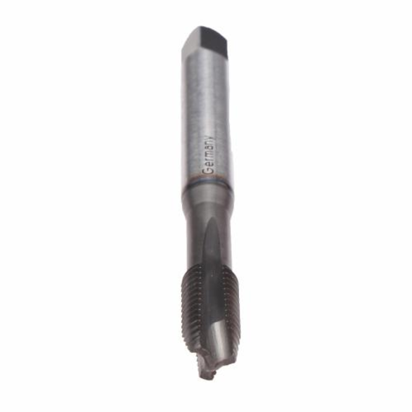 Emuge BU20C300.5009 Rekord 1B-VA BU20C300 Form B Reinforced Shank Spiral Point Tap, Right Hand Cutting, 1/4-20 Thread, 4-5 Plug Chamfer, 3 Flutes, GLT-1 Coated, HSS-E