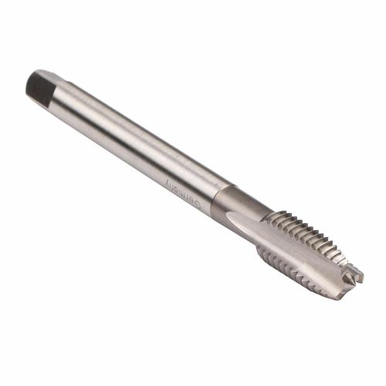 Emuge C0208950.0359 Rekord 2B-STEEL-L C0208950 Form B Reduced Shank Spiral Point Tap, Left Hand Cutting, M16x1.5 Thread, 4-5 Plug Chamfer, 3 Flutes, Bright, HSS-E
