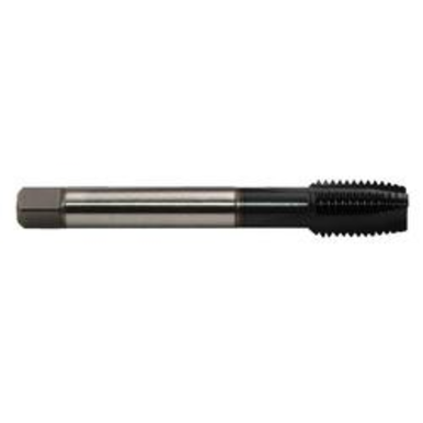 Emuge C020S800.0116 Rekord 2B-AL C020S800 Form C Reduced Shank Spiral Point Tap, Right Hand Cutting, M16x2 Thread, Plug Chamfer, 3 Flutes, GLT-8 Coated, HSS-E